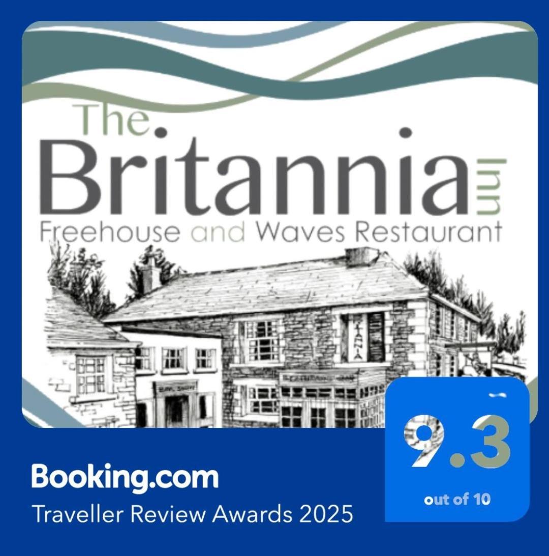 The Britannia Inn & Waves Restaurant St Austell Kültér fotó